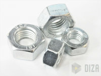 Sechskantmuttern DIN934-8 galv.verzinkt M3 bis M16...