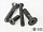 Senkschraube DIN 7991 Stahl schwarz 8.8  M3 M4 M5 M6 M8 M10 M12 M16 M20