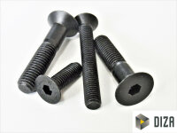 Senkschraube DIN 7991 Stahl schwarz 8.8  M3 M4 M5 M6 M8...