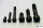 Zylinderschrauben DIN 912 Feingewinde 12.9 schwarz M8 - M16 ISO 12474 Schraube 10 M12x1,5x25