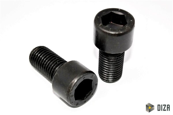 Zylinderschrauben DIN 912 schwarz 8.8 M3 M4 M5 M6 M8 M10 M12 mit Innensechskant 50 6x8