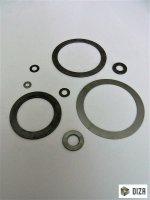Passscheiben DIN988 Ausgleichsscheibe Distanzscheibe Paßscheiben Ø6 - Ø120mm  25 56x70x0,3