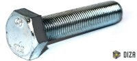 Feingewindeschraube Sechskantschraube DIN 961 10.9 verzinkt M8 M10 M12 M14 - M20 10 10x1,25x16