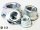 Flanschmutter DIN 6923 - 10 Stahl verzinkt Bundmuttern  M5 M6 M8 M10 M12 M16
