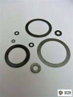 Passscheiben DIN988 Ausgleichsscheibe Distanzscheibe Paßscheiben Ø6 - Ø120mm  25 95x115x0,1