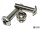 Flachkopfschrauben mit Flansch A2 DIN7380-2 Innensechskant M3 bis M12 Linsenkopf 25 M6x22