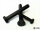 Sechskantschrauben mit Schaft DIN 931 10.9 schwarz M6 M8 M10 M12 M14 M16 -  M27 10 8x100