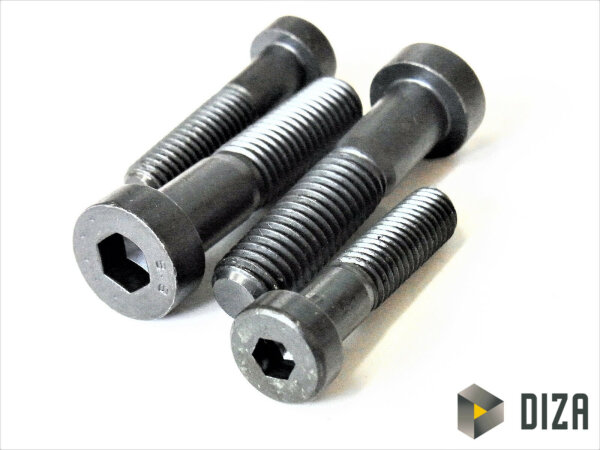 Zylinderkopfschrauben mit niedrigem Kopf DIN7984 Stahl 8.8 M4M5M6M8M10 Flachkopf durchgehendes Gewinde 8.8 M6x12 5