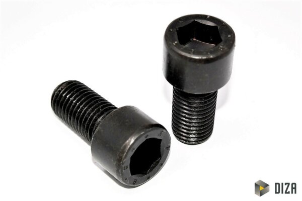 Zylinderschrauben DIN912 schwarz 10.9 mit Innensechskant M3 M4 M5 M6 M8 bis M18 10 8x80
