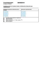 Schneider Not-Aus-Abschaltung XB4BS8444 3389110959000 2NC roter Pilz Metall