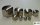 Hutmuttern niedrige Form DIN 917 A2 Sechskanntmuttern M3 - M16 Muttern