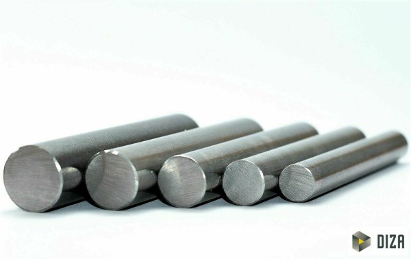 Blankstahl 42CrMo4 Vergütungsstahl Ø6 - Ø70 1.7225 +QT Rundstahl 42CrMo4V blank Ø9mm 1000mm